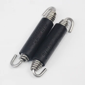 

2pcs Motorcycle Modified Exhaust Pipe Spring Stainless Steel Silicone AK Spring ATV Scooter Accessories Parts