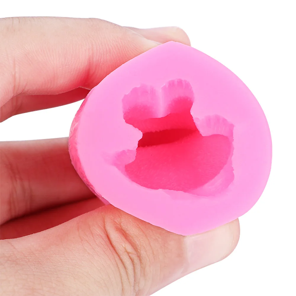 Милая 3D форма кота DIY силиконовая форма мыла свечи форма для фонданов, шоколада приспособление для украшения кухни торт украшения формы для выпечки