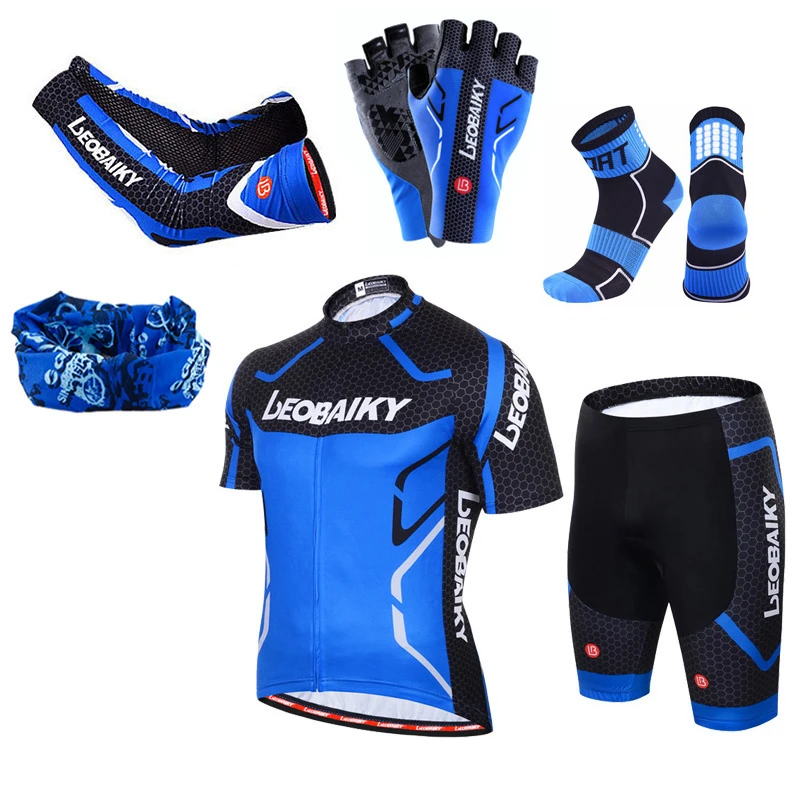 Conjunto de Jersey ciclismo para hombre, ropa deportiva de manga corta montar en de montaña, equipo verano, 2022|Conjuntos de ciclismo| - AliExpress