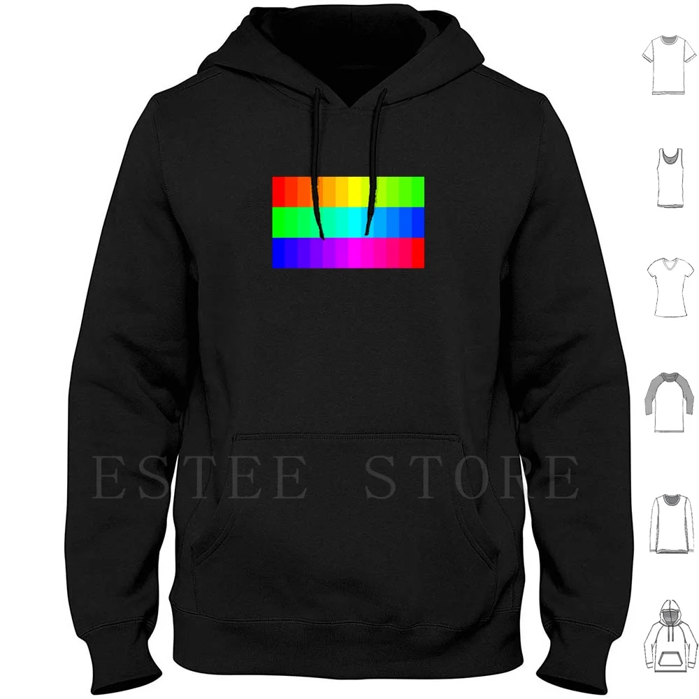 

Colour Cause Hoodies Long Sleeve Color Colour Rainbow Spectrum
