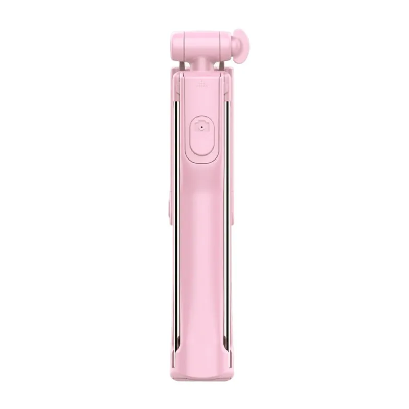 160cm pink Телефон селфи палка встроенный штатив заполняющий светильник портативный Bluetooth беспроводной держатель для смартфона 80 см/110 см/160 см - Цвет: 160cm pink