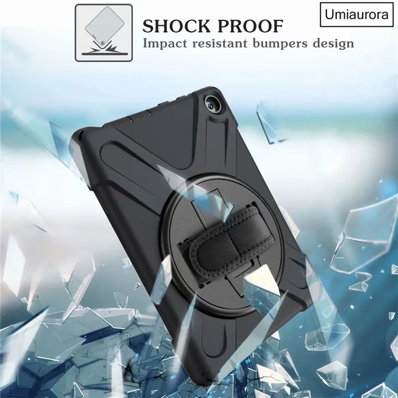 Tablet-Hülle für Kindle Fire 8 10 HD8 HD10 Plus 2020 2021, robuste, stoßfeste Silikonhülle für Kinder für HD 7 2017_voghion.com