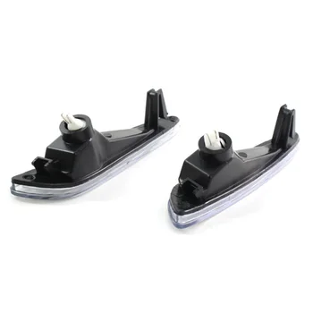 

1 Pair Side Marker Light Car Auto Clear Front W/ LED Plastic 2118200121