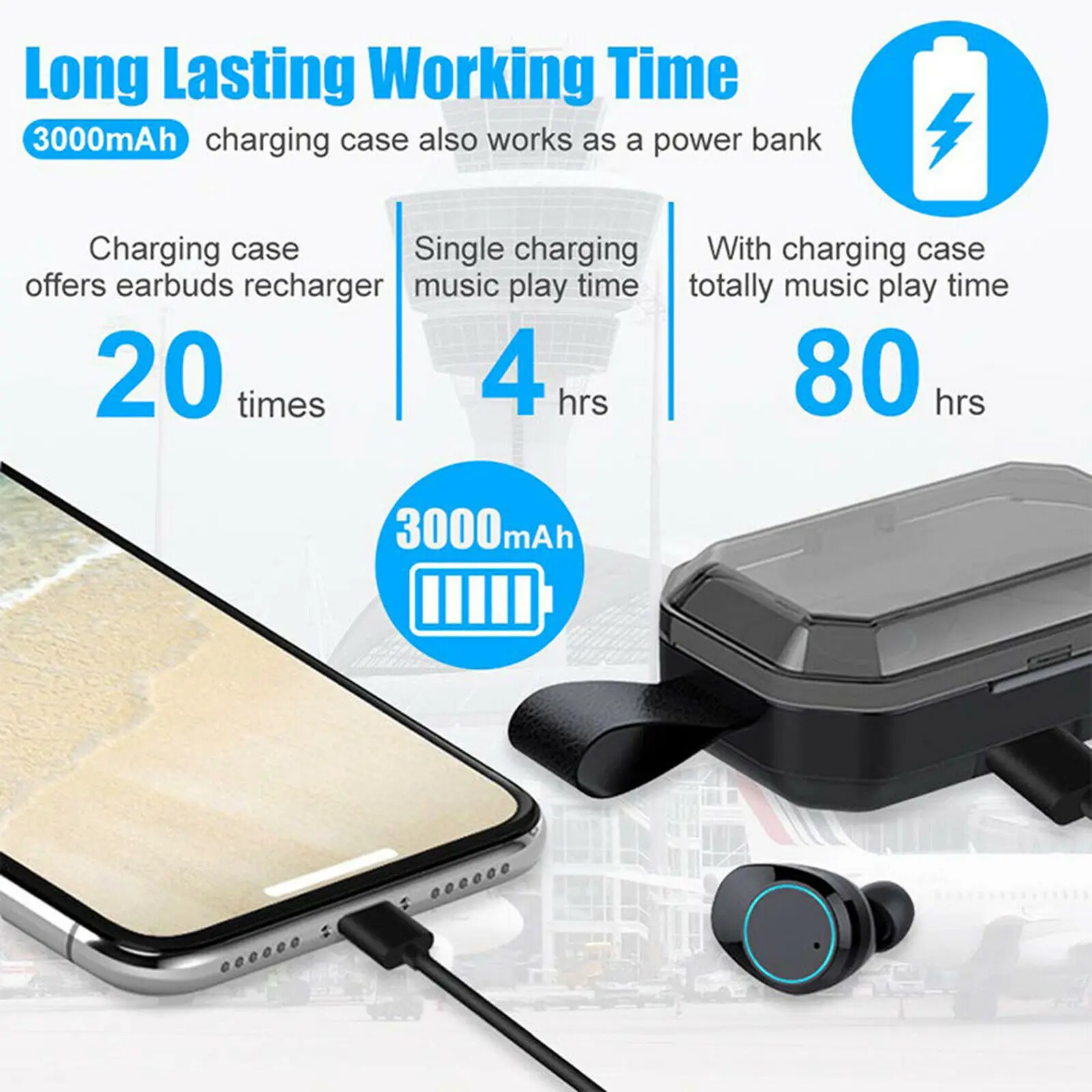 TWS X6Pro наушники Bluetooth 5,0 стерео наушники беспроводная гарнитура