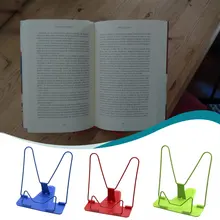 

Bookends Portable Foldable Adjustable Bookend Stand Reading Book Stand Document Holder Base Reading Book Holder