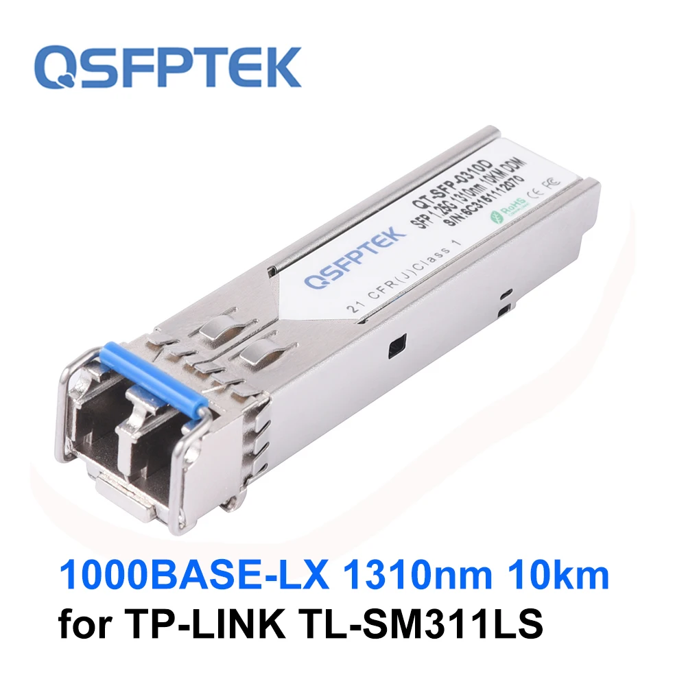 1000Base LX Gigabit SFP миниатюрный приемопередатчик gbic модуль для TP LINK TL SM311LS SMF 1310nm 10km|mini
