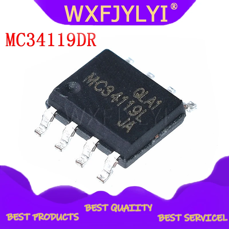 20 шт./лот MC34119DR SOP-8 MC34119 34119 SMD | Электронные компоненты и принадлежности