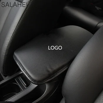 

Simple Style Car Armrest Mat Interior Auto For Ford Mustang Shelby GT Cobra GT500 GT350 Armrest Cushion Cover Pad Automobiles