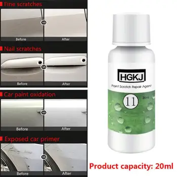 

car accessories HGKJ-11 20ml Car Polish Paint Scratch Repair Agent Polishing Wax Scratch Repair Paint Care Maintenance TSLM1
