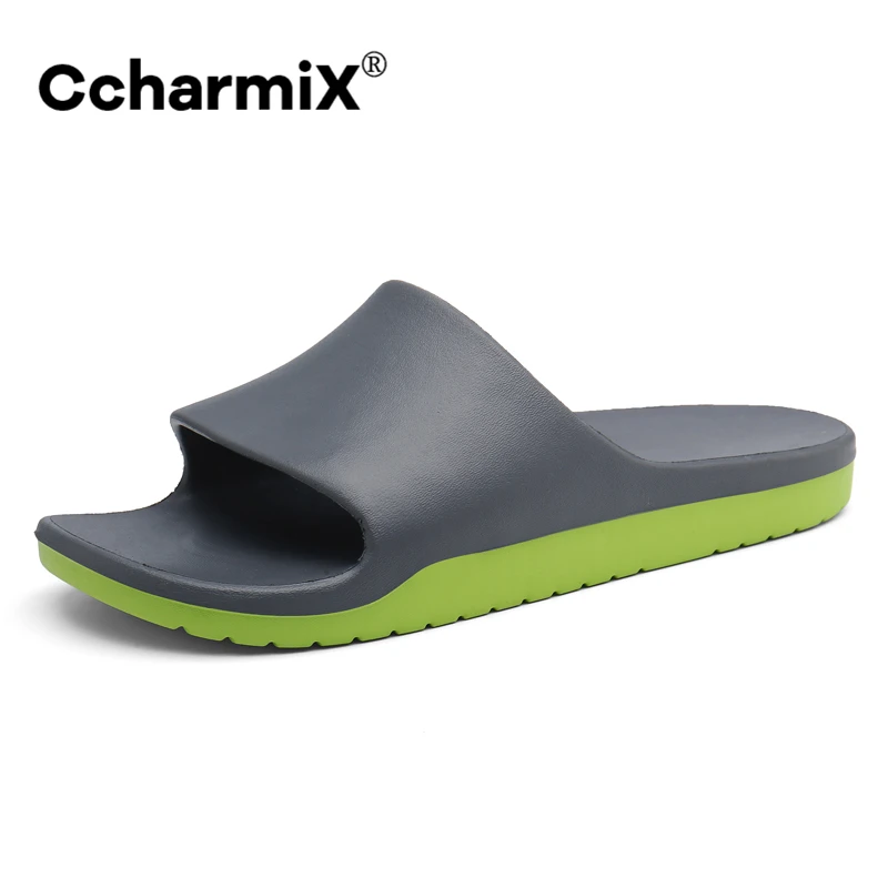 CcharmiX большой Размеры Для мужчин шлёпанцы для женщин 2020 горячая распродажа лето