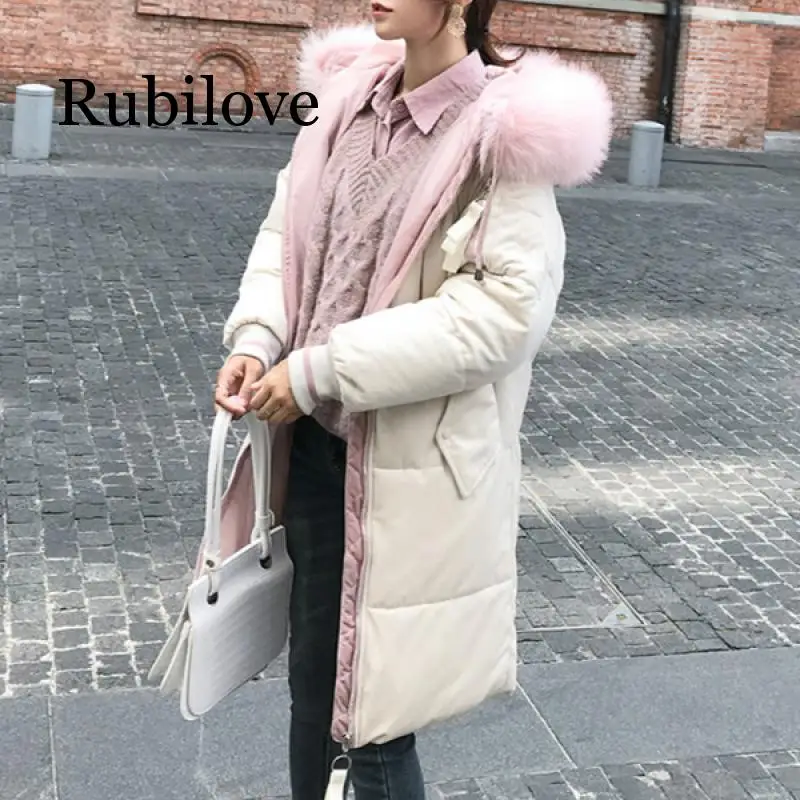 #*Cheap 2019 winter women hooded coat fur collar thicken warm long jacket female plus size 3XL outerwear parka ladies chaqueta feminino