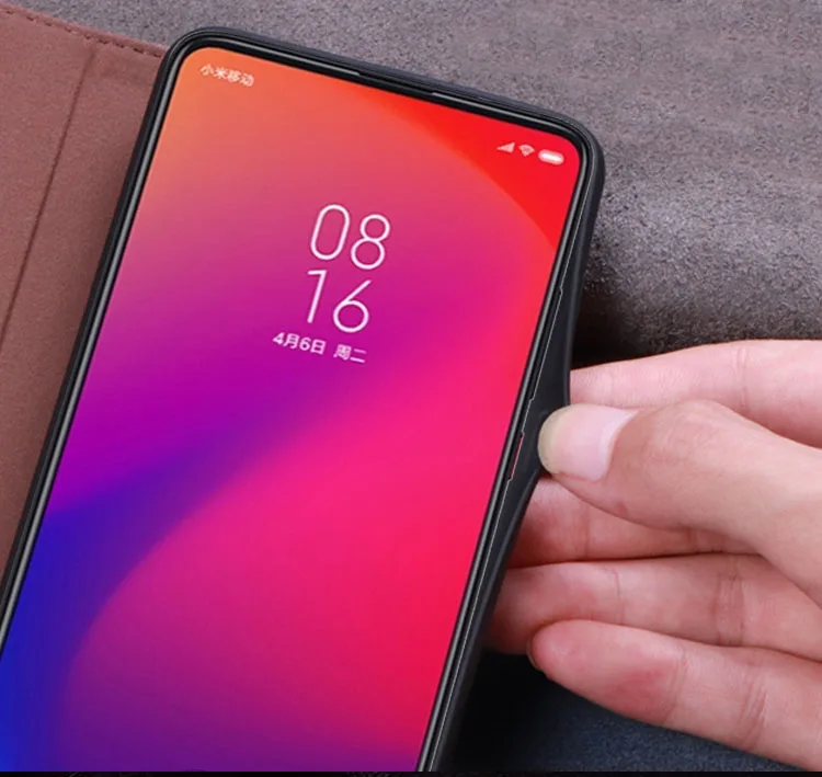 Mi 9T роскошный подлинный кожаный чехол для Xiaomi mi 9 T, роскошный кожаный чехол-книжка для Xiaomi mi 9T с подставкой