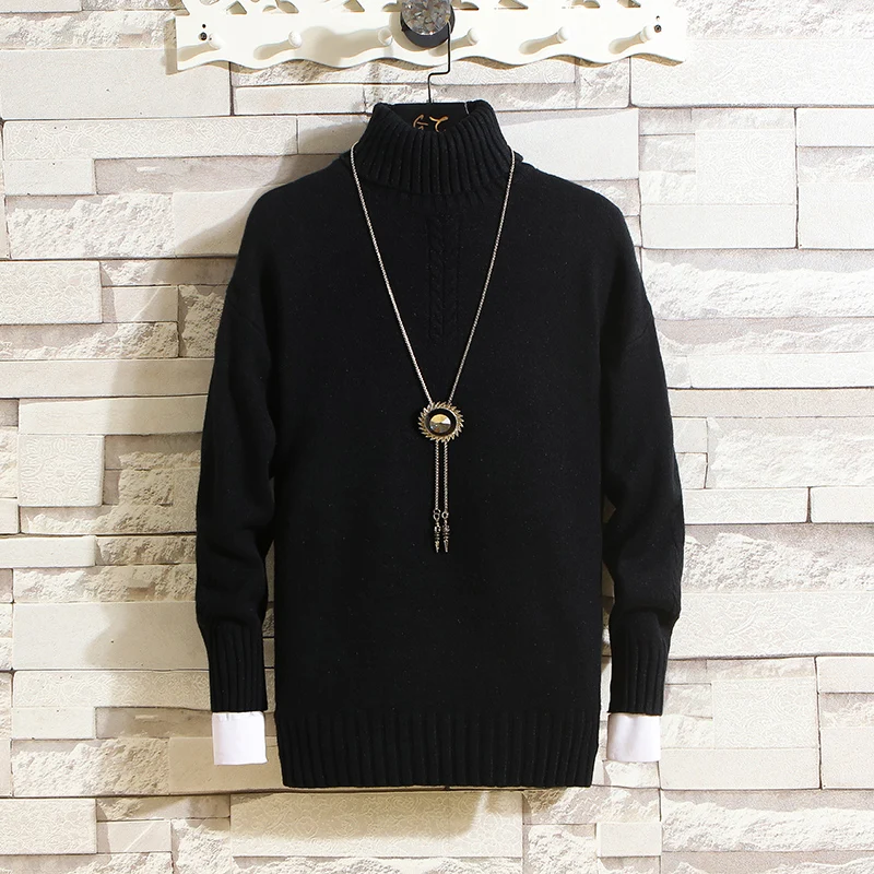 Design Winter 2019 Cashmere Mens Sweaters Winter Thick Warm Christmas Sweater Punk Style Mens Pullover Sweaters M-3XL Design Winter 2019 Cashmere Mens Sweaters Winter Thick Warm Christmas Sweater Punk Style Mens Pullover Sweaters M-3XL