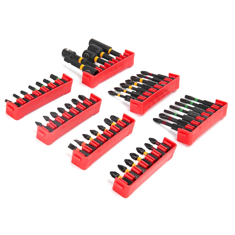 Набор бит для электрической отвертки WORKPRO шлицевые/Phillips/Torx/Pozidriv биты 47 в 1 ударные
