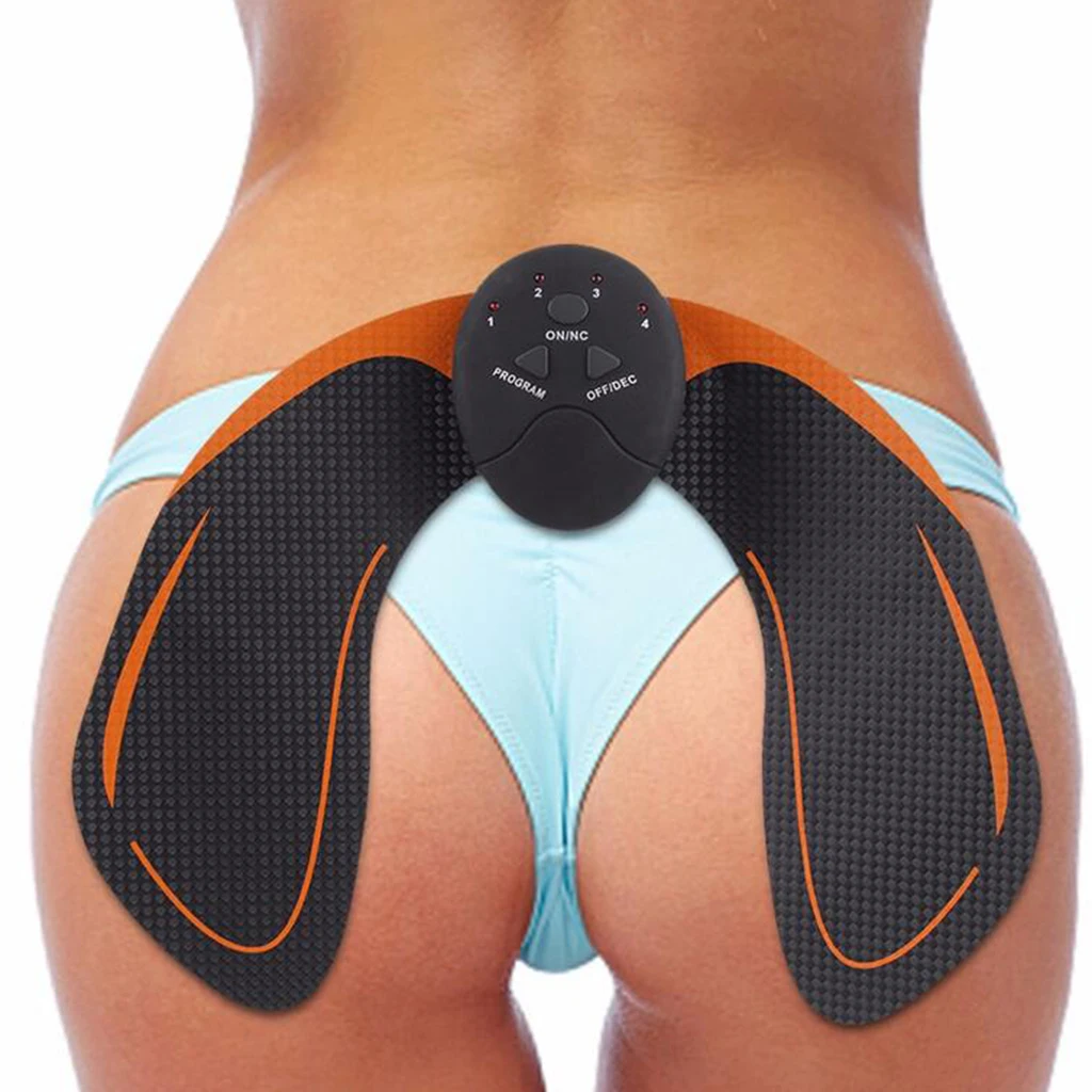 ABS Plastic Abdominal Trainer Rechargeable Simulator EMS Training Smart Body Abdomen Muscle Arm/Hip Exerciser 