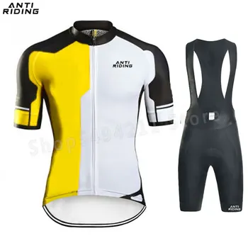 

Pro Team Cycling Clothing 2020 Biking Short Sleeve Jersey Set MTB Uniform Men Cycling Set Triathlon Skinsuit Racing Kit
