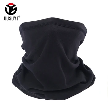 

Winter Warmer Fleece Neck Gaiter Half Face Guard Bandana Scarf Headband Neck Tubular Ear Cover Face Shield Kerchief Men Women