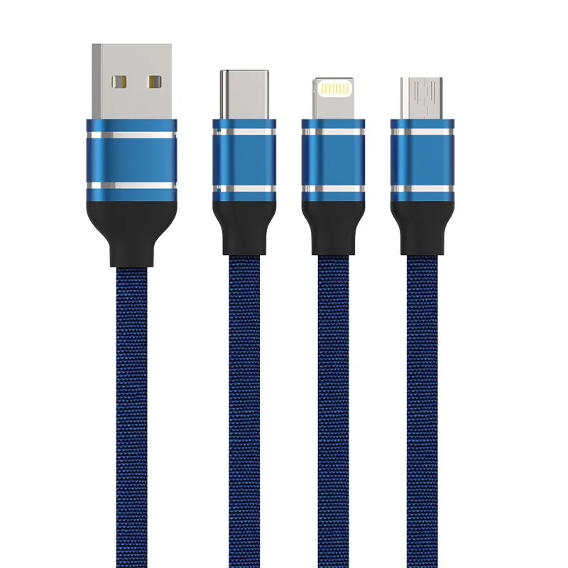 Кабель для быстрой зарядки с нейлоновой оплеткой USB-C и USB A 2 0 type c type-C c-type |