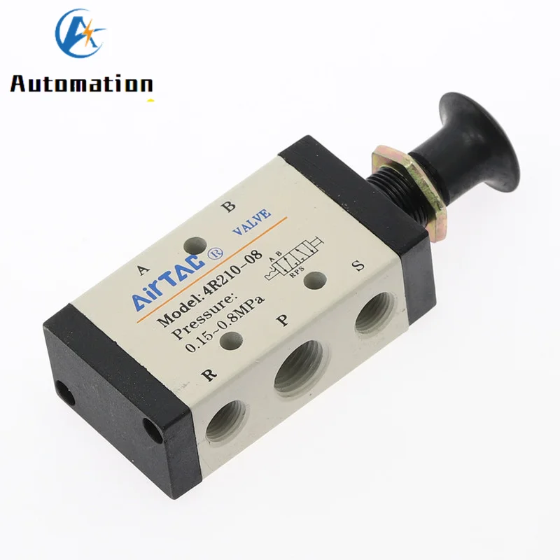 4r210 08 valvula de controle pneumatico w encaixes silenciador 01