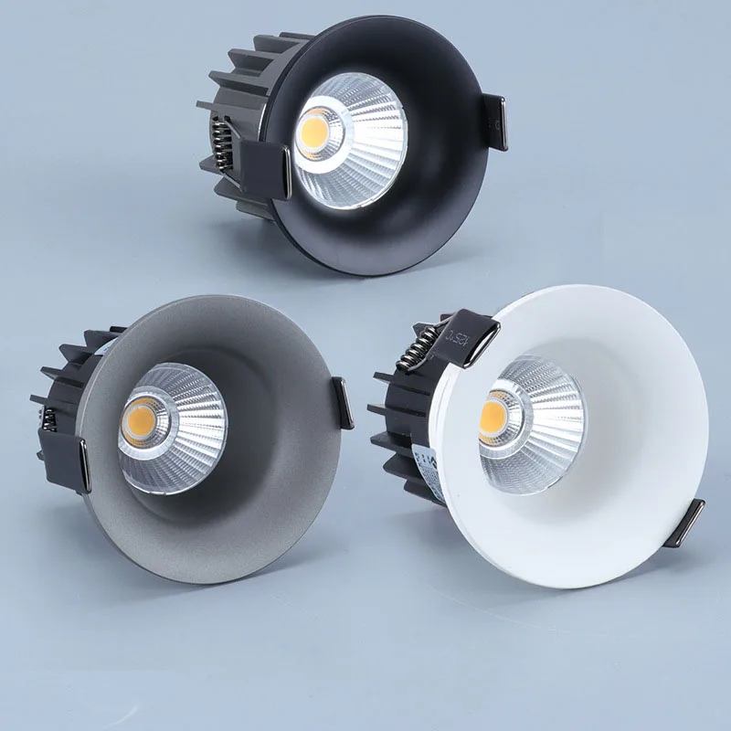 

Dimmable Led downlight light COB Ceiling Spot Light 5w 7w 10w LED ceiling recessed Lights Indoor Lighting