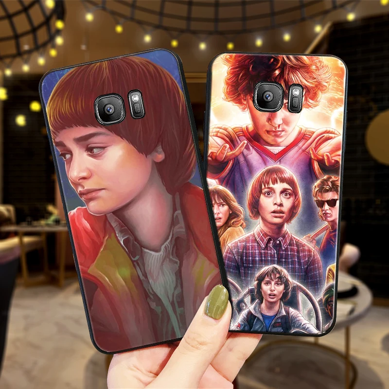 stranger things Multi colored Case For Samsung S6 S7 EDGE S8 S9 PLUS Soft Silicone Cover S10 NOTE 8 9 M10 M20 M30 Coque Funda | Мобильные
