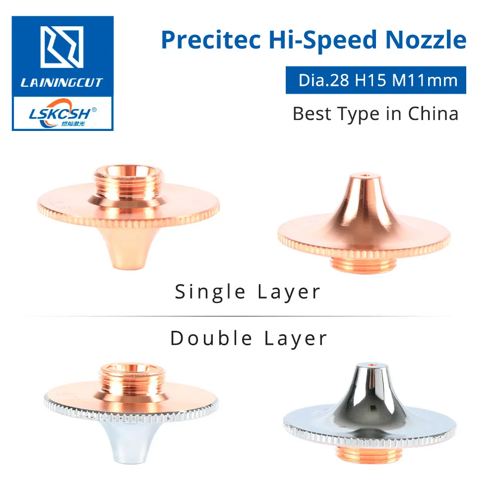 Лазерная насадка LSKCSH 10 шт./лот Precitec диаметром 28 мм M11 для Han's Farley Laser Lab Yawei HSG