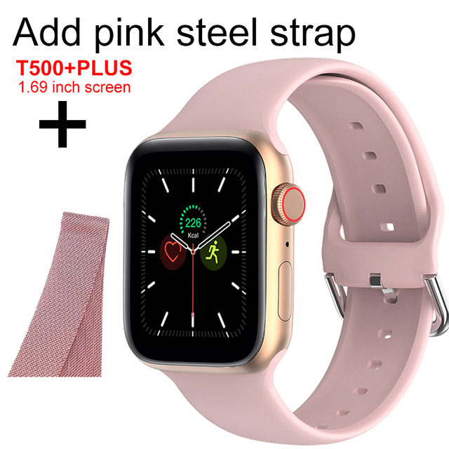 2021 Smart Watch Original IWO Series 6 Watch 44MM BT Call DIY Faces Split Screen Sport Smartwatch Men Women PK HW22 W26