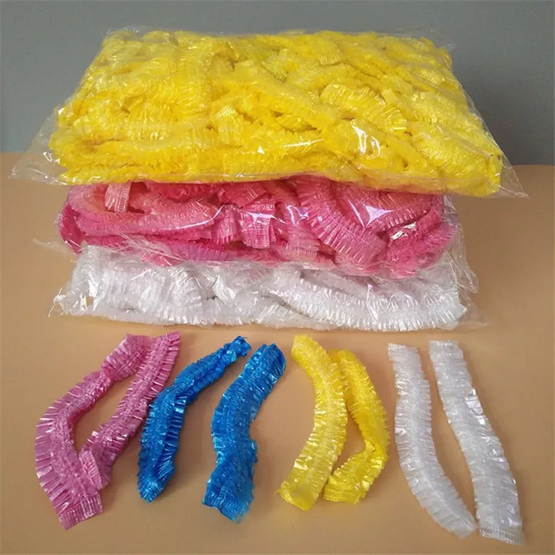 Disposable Bar-shaped Shower Cap Hotel Drench Shower Cap Extra-large Beauty Waterproof Cap Transparent Hair ju you mao Shower Ca