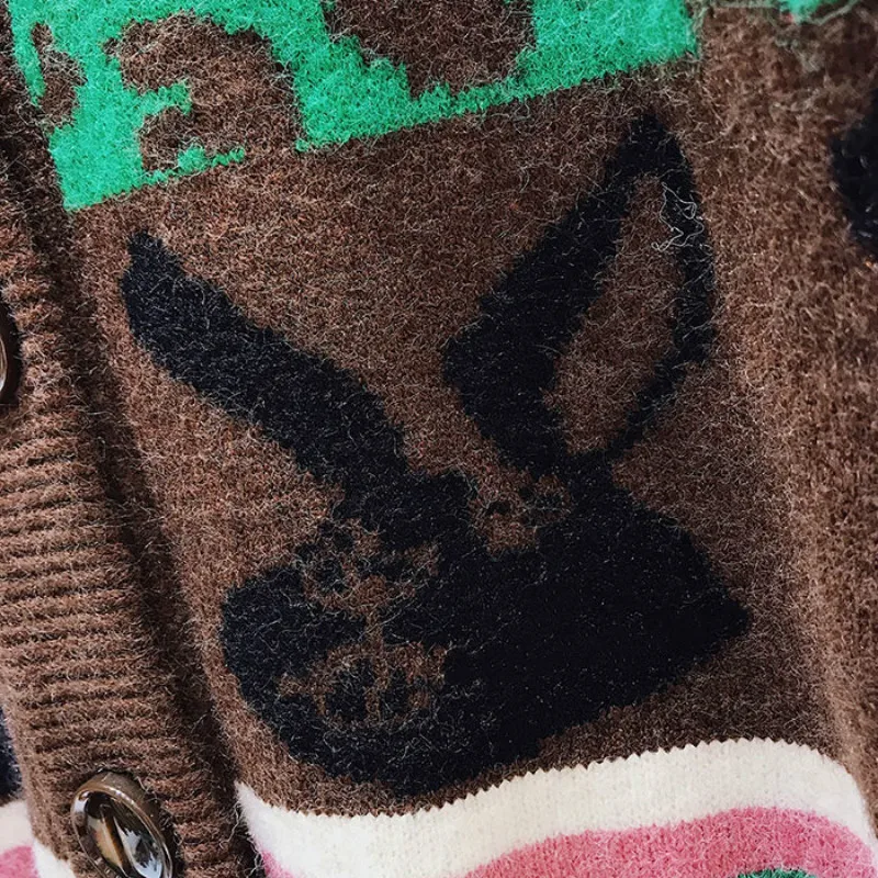 Neploe женская зимняя одежда более размера d свитер Harajuku винтажный жаккардовый вязаный кардиган пончо плюс размер пальто толстая верхняя одежда