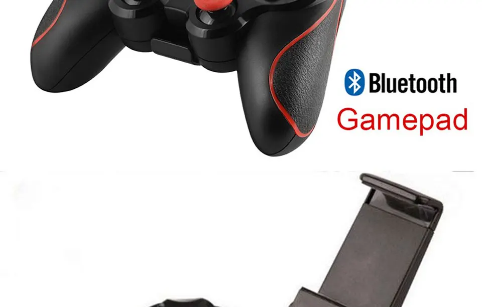 FANGTUOSI T3 X3 беспроводной джойстик геймпад игровой контроллер bluetooth BT3.0 джойстик для мобильного телефона планшета ТВ коробка держатель