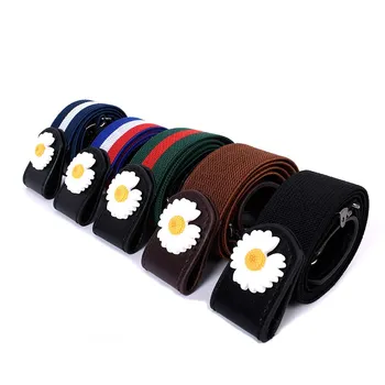 

New Daisy Buckle-Free Stretch Invisible Waist Belt No Buckle Elastic Waist Belt For Women/Men Jeans Pants Belt Drop Shipping