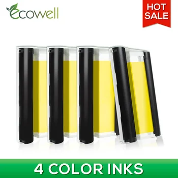 

ECOWELL 4 inks KP-36IN compatible for Canon Selphy CP1300 CP1200 CP910 CP900 printer KP-108IN KP 36IN KP 108IN Ink Cassette