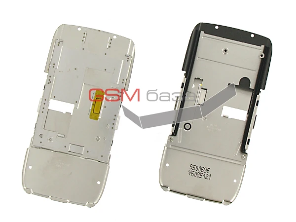 Nokia E66 - Механизм слайдера в сборе (I0105 Slide Module) (цвет: Grey Steel) Оригинал | Мобильные