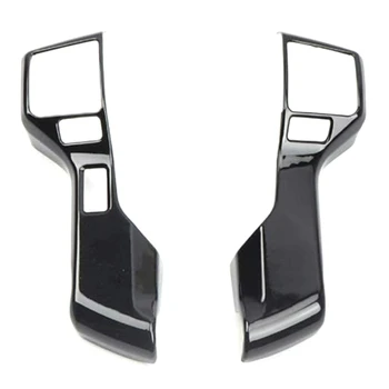 

ABS Interior Steering Wheel Button Decorative Cover Trim Compatible Car Accessories for 4Runner 4WD N280 2014-2019