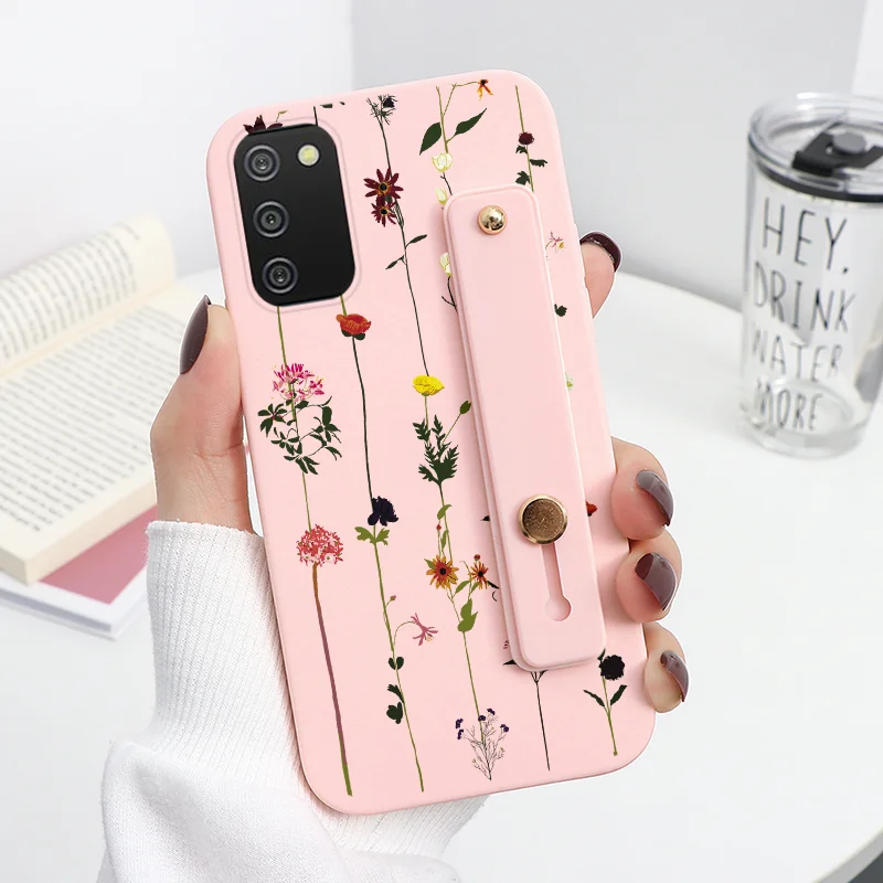 silicone case samsung Dây Đeo Cổ Tay Silicone Mềm Khủng Long Dễ Thương Trường Hợp Dành Cho Samsung Galaxy Samsung Galaxy A02s Một 02 S Ao2s Tay Giá Đỡ Đứng Dành Cho một 02 S 6.5" silicone cover with s pen Cases For Samsung