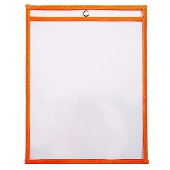 

30 Multicolored Dry Erase Pockets,Oversize 10 X 13 Pockets,Perfect For Classroom Organization,Reusable Dry Erase Pockets,Teachin