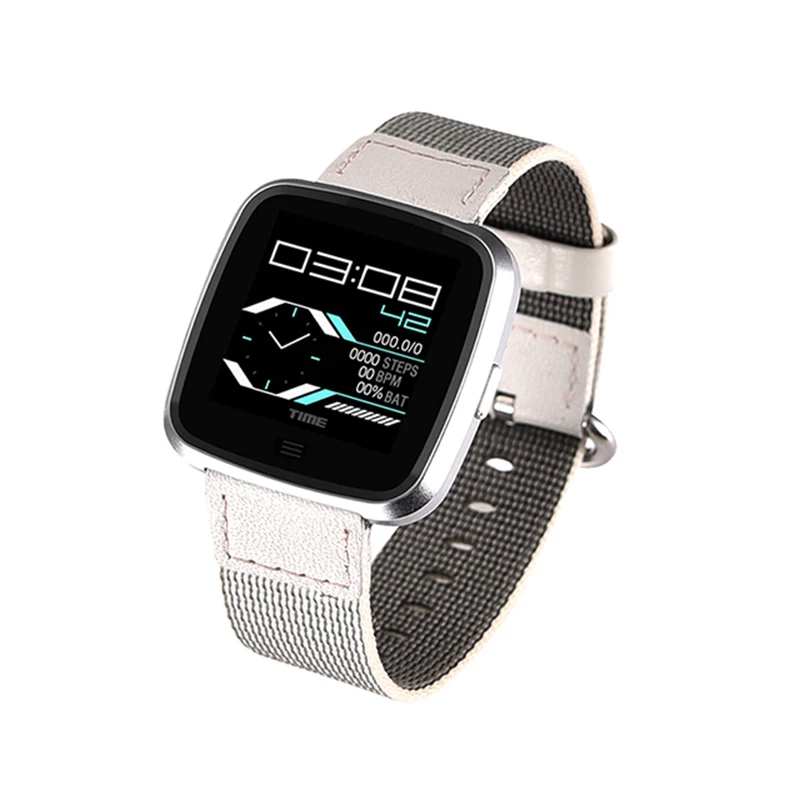 

KSUN KS-G12N Smart Watch 1.3 Inch IPS Screen With Touch Support Phone Call Reminder Nylon Belt Heart Rate Sport Smart Watch