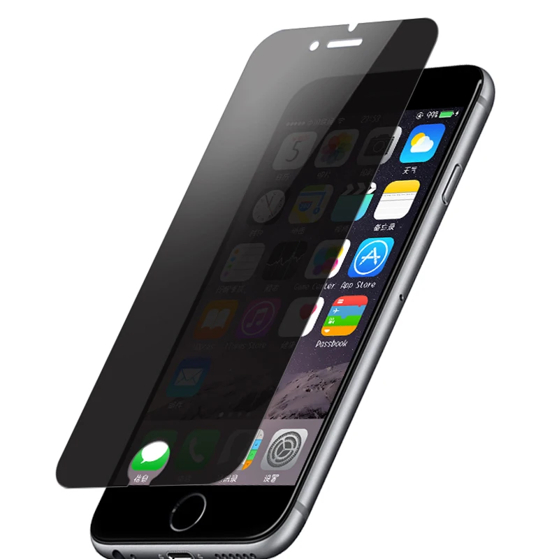 Anti Spy Tempered Glass For iPhone X XR XS 11 Pro Max Privacy Screen Protector For iPhone 8 7 6 6S Plus 5 5S SE Protection Glass