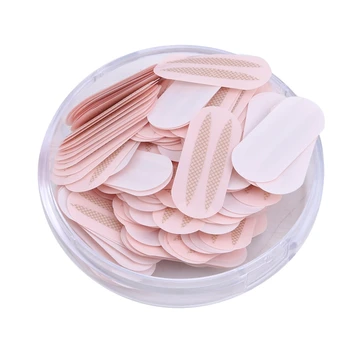 

150pcs Eyelid Tape Sticker Gauze Mesh Lace Double-Fold Eyelid Sticker Transparent Invisible Self-Adhesive Light Sticker