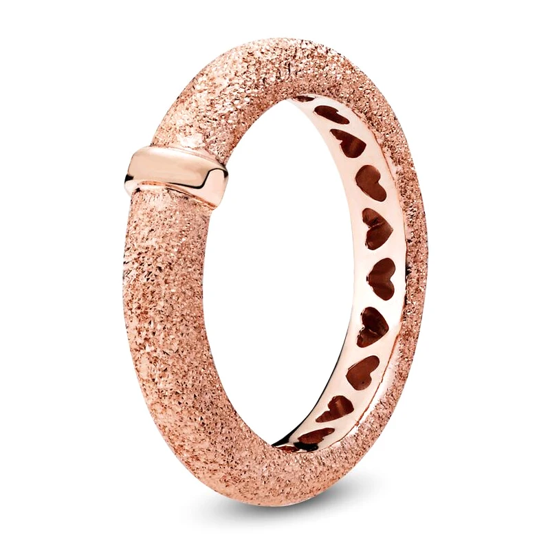 

2019 NEW 100% Sterling silver Glamour 187954 Matte Brilliance Ring Original Women wedding Fashion Jewelry Gift