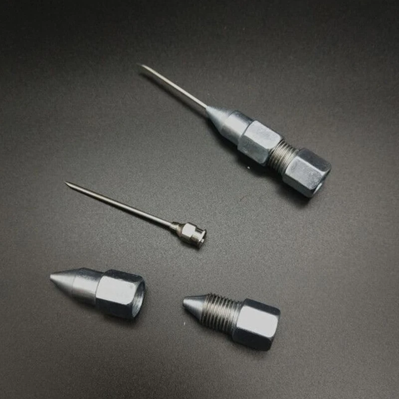 Nozzle Adaptor Accessories Needle Nose Grease Gun Dispenser Bearings Removable caulking nozzle applicator dispensing needle caulking gun applicator