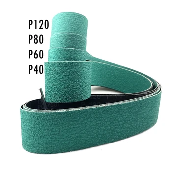 

100pcs/Box Z/A 577F 60*260/20*520/50*915MM Sanding Belts 40grit Abrasive Rool Zirconium Corundum Belt Abrasive Sanding