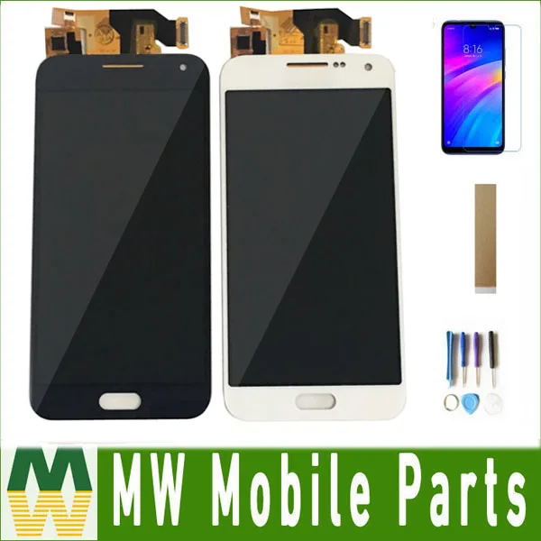 

For Samsung Galaxy E5 E500 SM-E500F E500H SM-E500M E500YZ LCD Display Touch Screen Digitizer Assembly Blue White With Kit