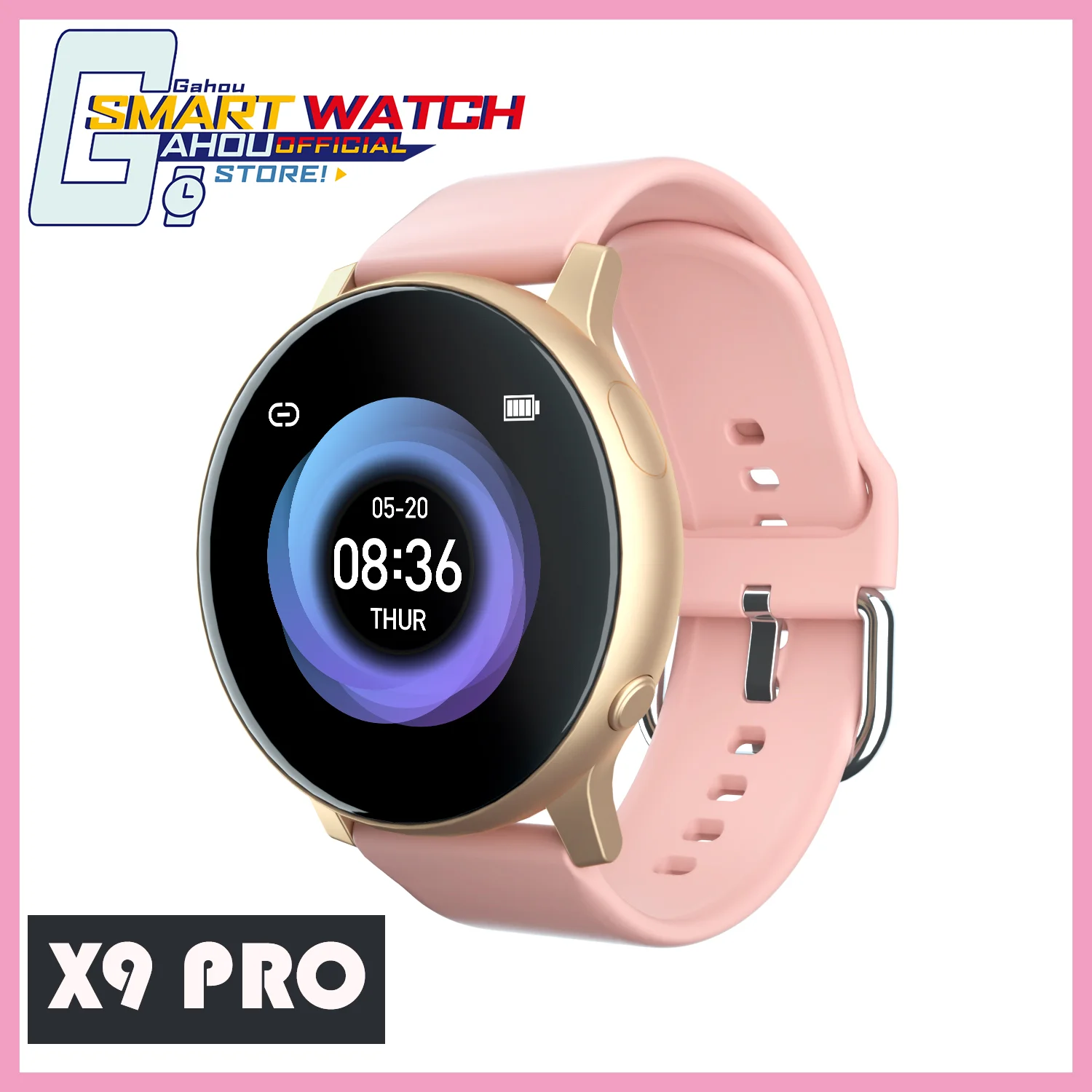 Женские умные часы 2020 X9 PRO Bluetooth Смарт браслет IP67 фитнес трекер для IOS Android PK Ls02 Q18