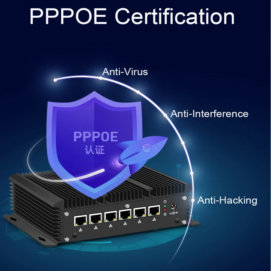 Мини ПК Intel Core i5 7200U i3 7100U i7 6 LAN 211at Gigabit Ethernet HDMI 2 * RS232 брандмауэр роутер PFsense Aes Ni