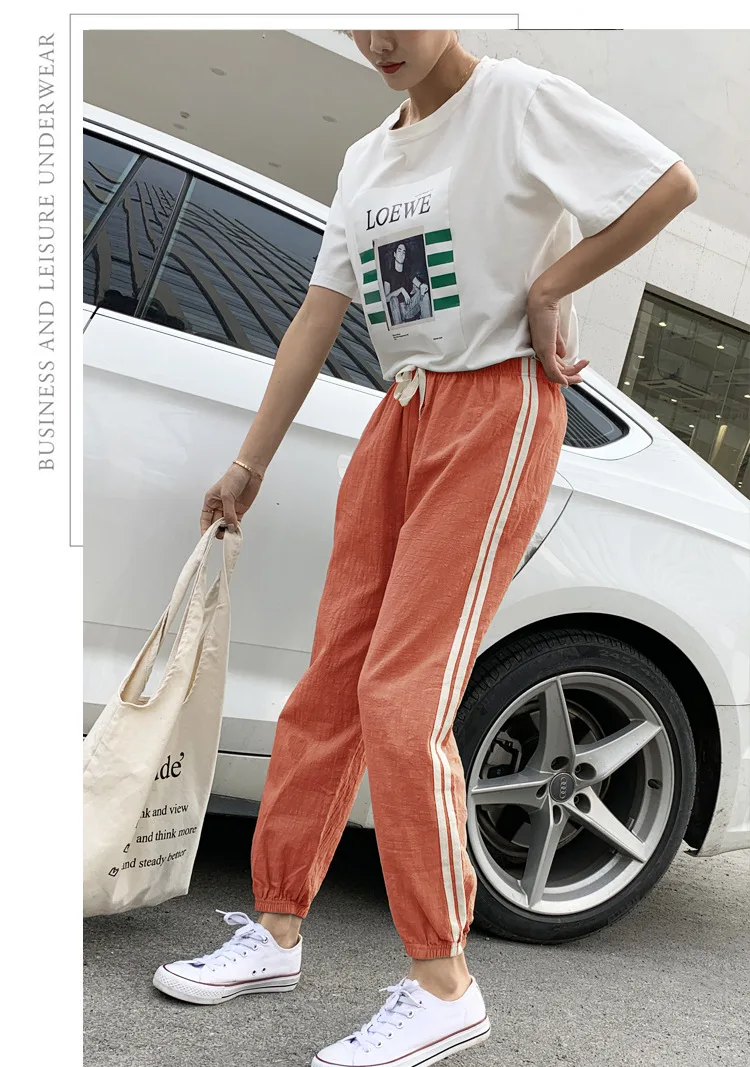 Wechat Business Hot Selling Children Cotton Linen Anti Mosquito Pants Men And Women Children Slub Cotton Lantern Pants Summer Pa
