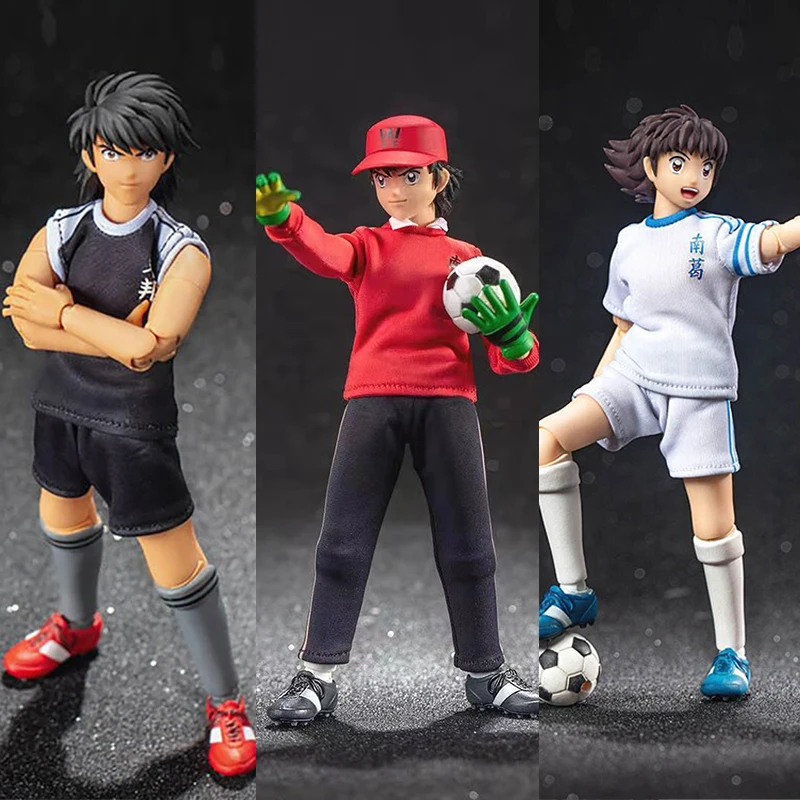 Wakabayashi Genzo DM Captain Tsubasa Ozora KojiroHyuga Action Figure SHF MODEL FANS Dasin Anime Model 942toy | Игрушки и хобби