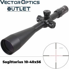 Векторная оптика Sagittarius 10-40x50 FFP прицел саморезы Parallax от 12 ярдов с подсветкой MOA Reticles