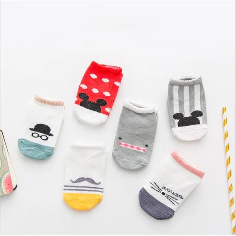 New Baby Foor Socks Infant Child Socks Non-slip Newborn Cotton Socks Boy Girl Socks Children's Accessories Baby Soft Socks