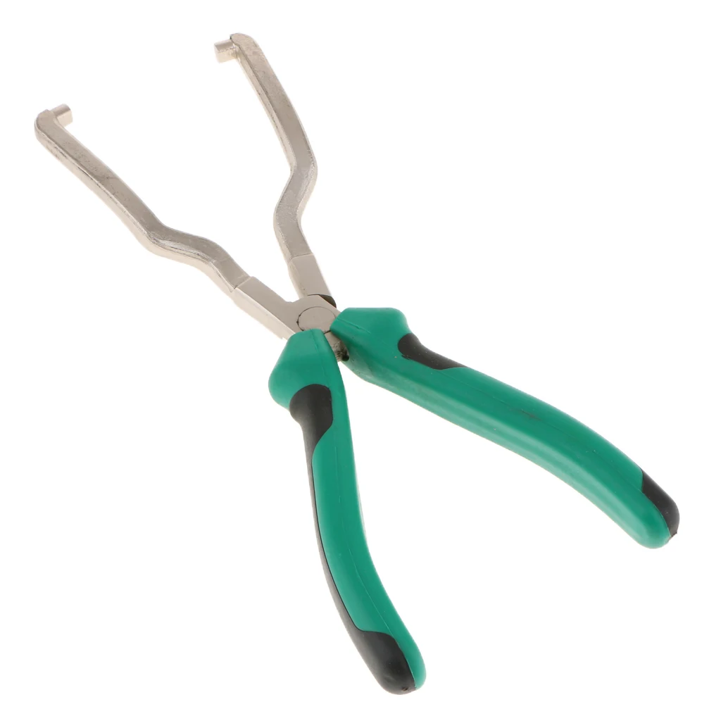 Stainless Steel Rubber Grip Fuel Line Removal Hose Plier for Tanks, Radiators, Pumps, Air Cleaners